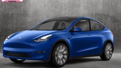 TESLA MODEL Y 2022 7SAYGDEE9NF386715 image